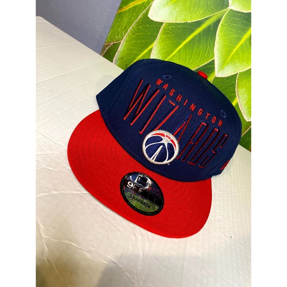 New Era WASHINGTON WIZARDS Snapback Hat One Size Fits All HAT Sweet 9FIFTY NWT!!